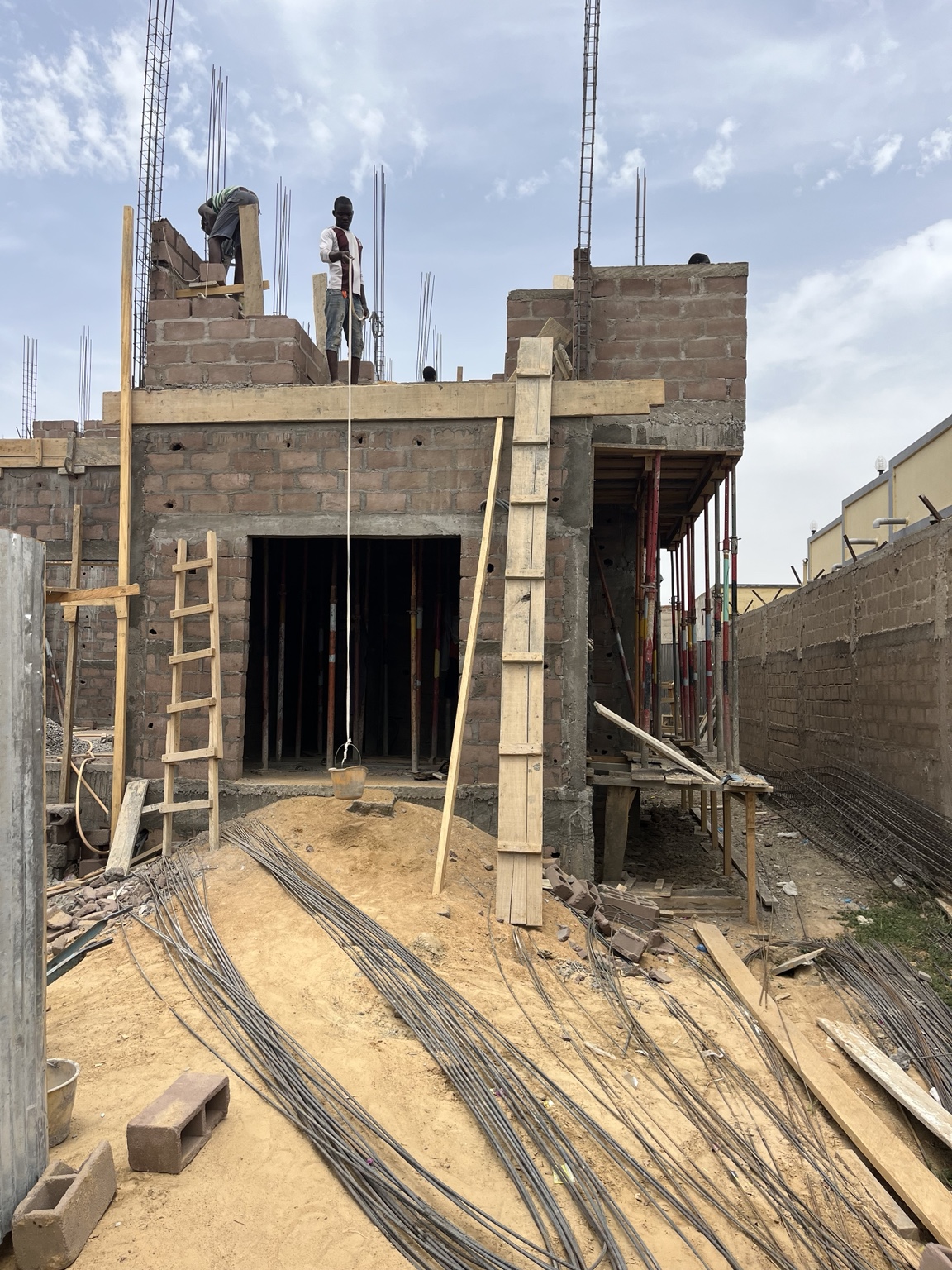 Villa structure front